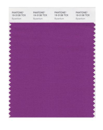 PANTONE SMART 19-3138X Color Swatch Card, Byzantium