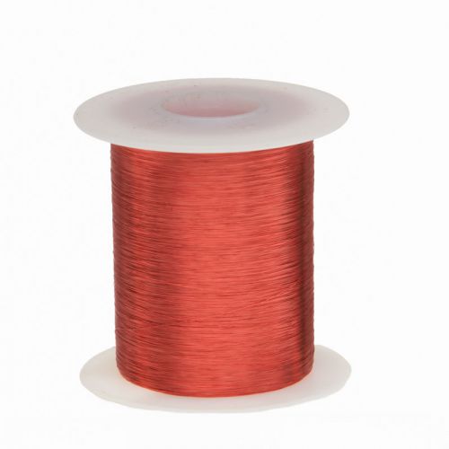 41 AWG Gauge Enameled Copper Magnet Wire 8oz 20359&#039; Length 0.0030&#034; 155C Red