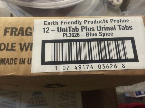 Urinal Tabs / Screen   Blue Spice  Earth Friendly