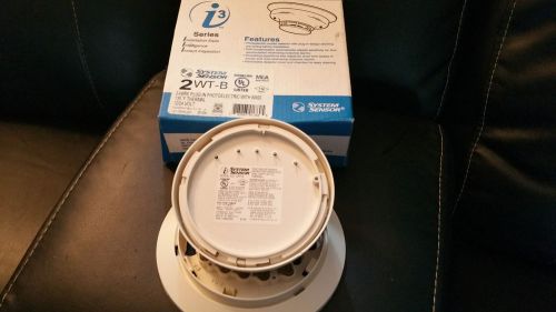 New system sensor 2wt-b smoke detector fire alarm . free shipping! for sale
