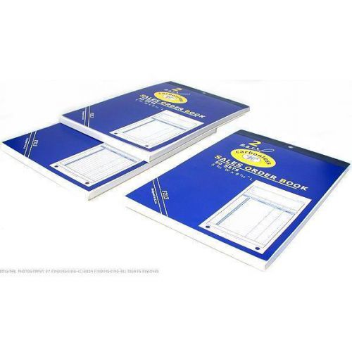 3 Sales Order Receipt Book Carbonless Record Sheet