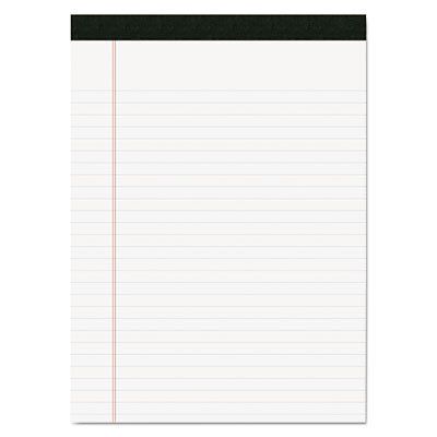 USDA Certified Bio-Preferred Legal Pad, Ruled, Ltr, 40 Sheets, White, 12/Pack
