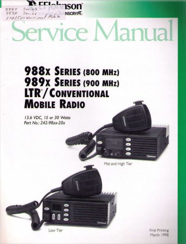 Johnson Service Manual LTR Conventional 988x, 989x Seri