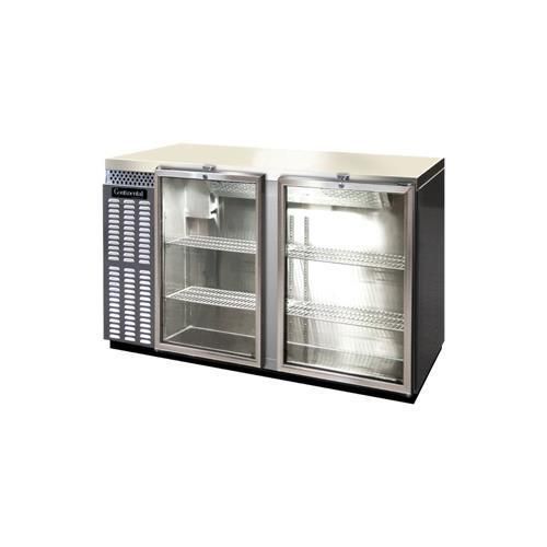 Continental refrigerator bbuc59s-ss-gd back bar cabinet, refrigerated for sale