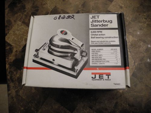 JET #JSG-016 PNEUMATIC AIR SANDER 3-2/3&#034; X 6-1/2&#034; PAD 8,000 RPM