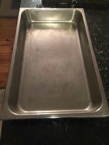 Vollrath Full Size Stainless Steel Steam Table Pan Restaurant Commercial Used