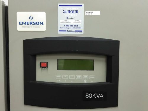 Emerson Liebert Npower 80KVA UPS with Battery Cabinet 30 Day Warranty