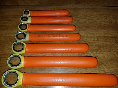 Cementex 1000v Insulated 7-Piece Insulated boxed End Wrench Set