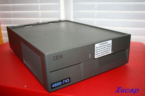 IBM SurePOS 700 4800-743 Narrow Base POS System Litho Gray