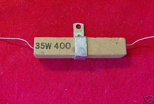 400 ohm 35W power resistor. 1G2