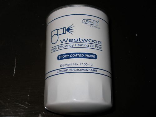 Spin-on  heating oil filter f100-10 westwood products for sale