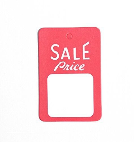 Metronic 1000 Pcs 1 1/4 Inch X 1 7/8 Inch Merchandise Price Tags/merchandise