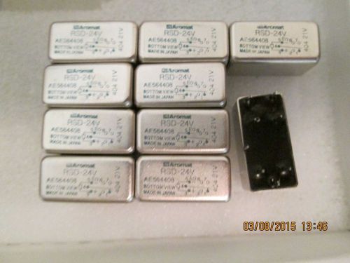 RSD-24V-AE564408 AROMAT RELAY a Total of 10 Relays!!