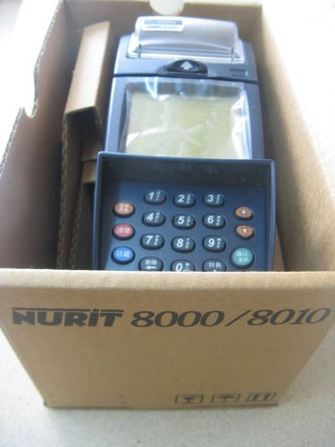 NEW &amp; Genuine VeriFone NURIT 8000 MODEL 8000S (WI-FI) Credit Card Terminal-NIB