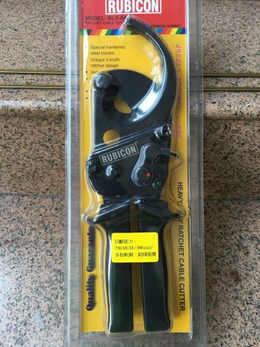 Rubicon ratchet ratcheting cable cutter 750mcm made in japan greenlee klein tool for sale