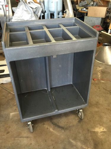 CAMBRO UTENSIL AND TRAY CART