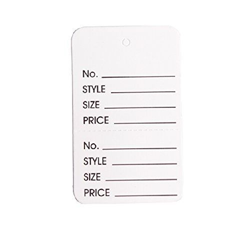 Metronic 1-1/4&#034;?1-7/8&#034; Clothing Price Labels/clothing Tag/perforated Price