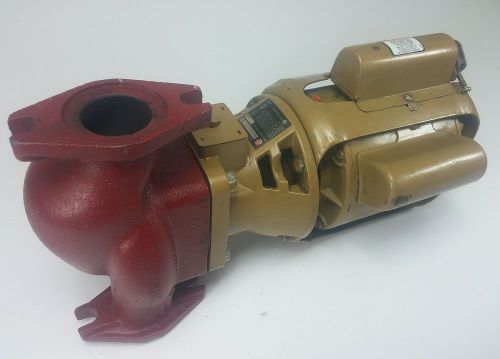 Bell &amp; gossett bronze circulator booster boiler motor pump hv bnfi f40 102213 bg for sale