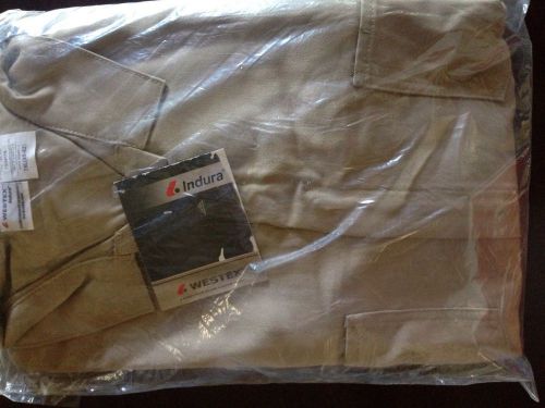 Stanco fr coveralls size 2 x-large tan, hrc2, new with tags for sale