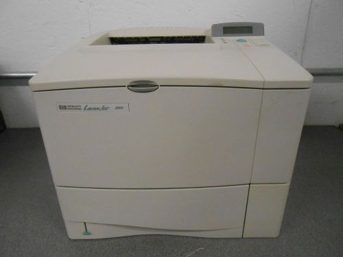 HP Laserjet 4000 printer with 600n jet direct card 53k Free Shipping