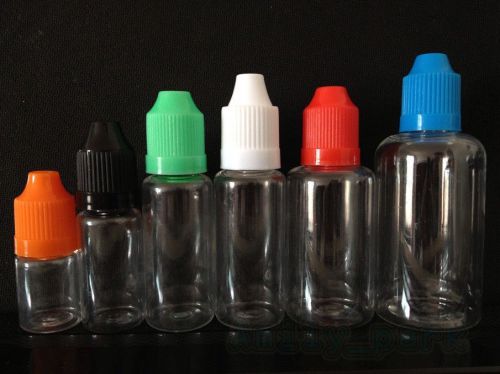 500 - 20ml Empty Plastic Squeezable Dropper Bottles Liquid Dropper PET