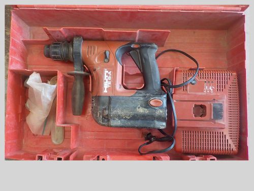 HILTI  TE 6-A TE 6-A CORDLESS 36 VOLT HAMMER DRILL  BATTERY,  CHARGER