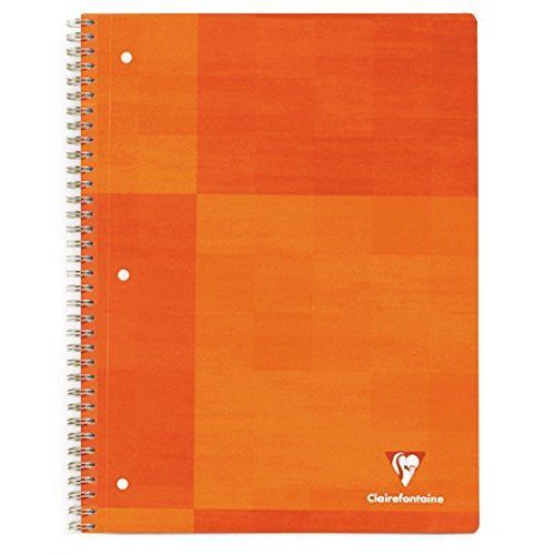 Clairefontaine Wire Book 6.5X8.25 Rule/Margin (colors may vary)