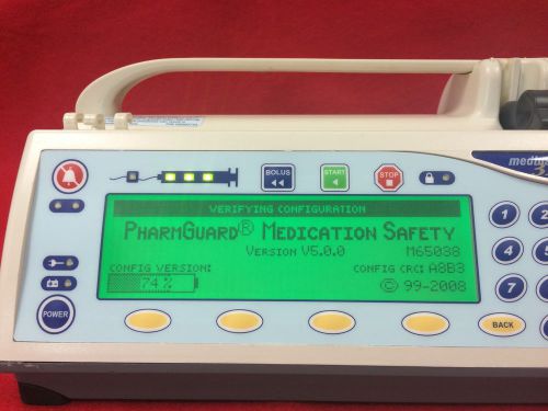 Medfusion 3500 Syringe Pump Patient Ready New Batter Rev 5.0 Crtfd Warranty 1 Yr
