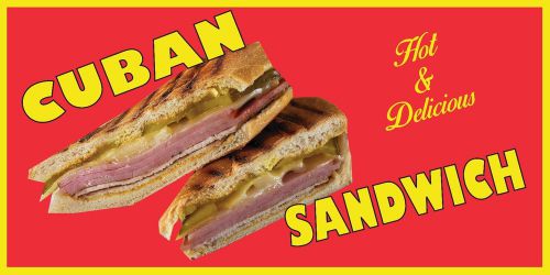 CUBAN SANDWICH  BANNER