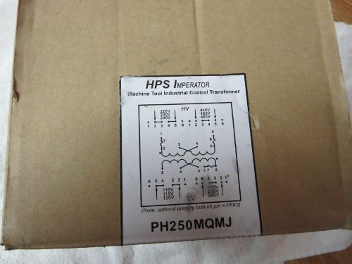 NEW HPS Imperator Hammond Power Solutions Control Transformer PH250MQMJ