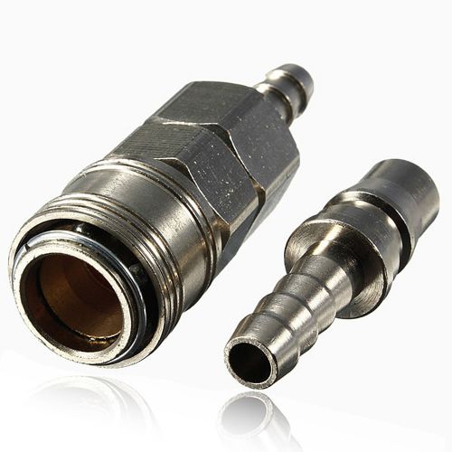 8mm Quick Release Gas Hose Nozzle Copper Connector for Caravan Motorhome BBQ