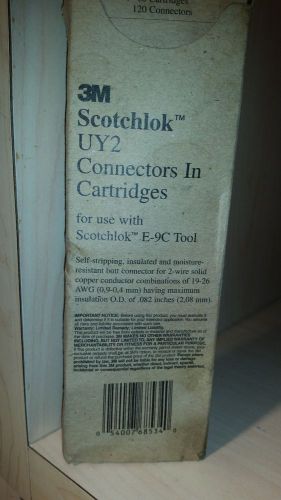 3M Scotchlok UY2 Connectors in cartriges for use with E-9C tool