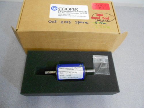 Cooper Instruments &amp; Systems LXT 971-2.5 NM Series Rotating Torque Load Cell
