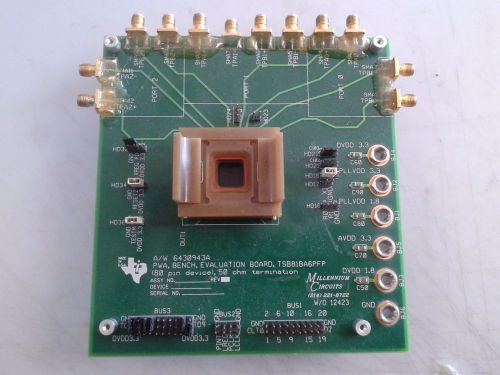 TEXAS INSTRUMENTS, TSB81BA3 CHIP , TSB81BA6PFP EVM BOARD /UNTESTED