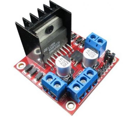 Dual DC Stepper Motor Drive H Bridge Controller Module Board L298N Arduino