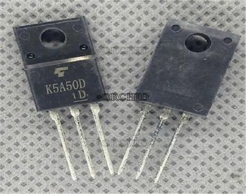 2pcs tk5a50d k5a50d tk5a50 mosfet to-220f #598128
