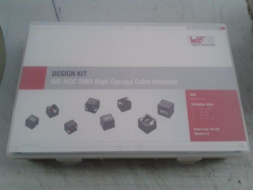 WURTH ELEKTRONIK  WE-HCC SMD High Current Cube Inductor DESIGN KIT 744 332
