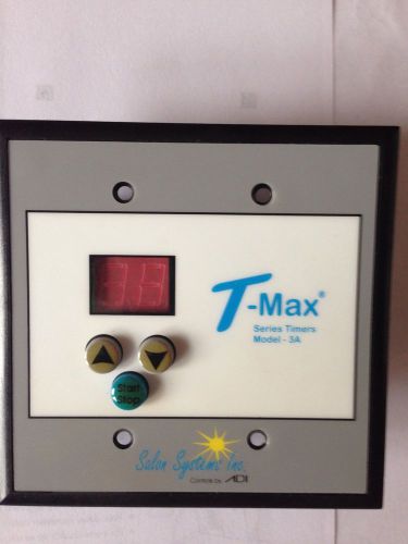 T-Max 3-A 20 Minute Timer For Tanning Bed With 12V DC Power Input Converter
