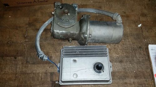 Emerson focus 2400-4000 dc drive w. 0-470rpm angle gear drive motor for sale