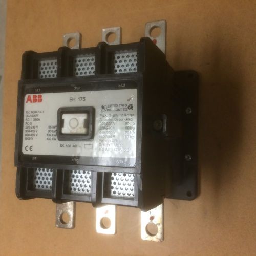 EH175 ABB Contactor CHIPPED 24VAC Coil