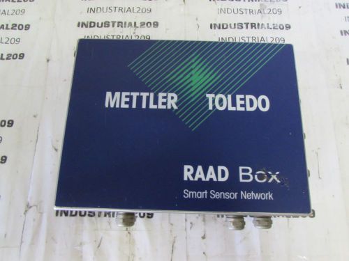 METTLER TOLEDO RAAD BOX SMART SENSOR NETWORK USED