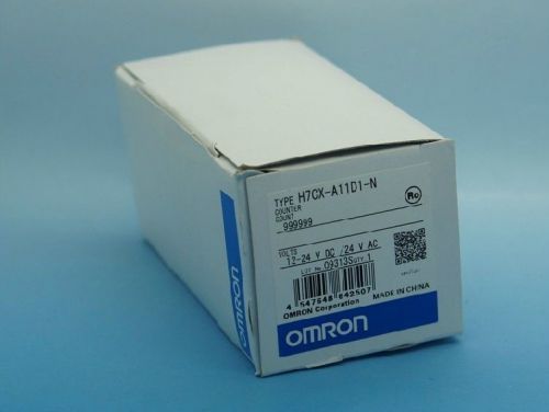 Omron Counter H7CX-A11-N 12-24VDC 24VAC New In Box