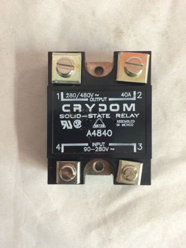 CRYDOM A4840 Solid State Relay 40 AMP