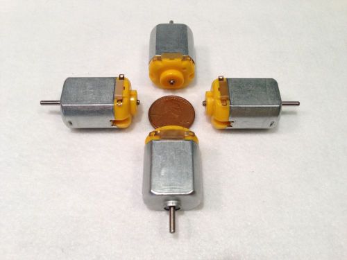 4 pieces 130 dc hobby mini motor 12500 rpm 6v with varistor for digital products for sale