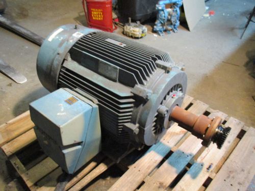 Siemens 100hp mill&amp;chemical induction motor #819628 fr:405t 460v 1785:rpm used for sale