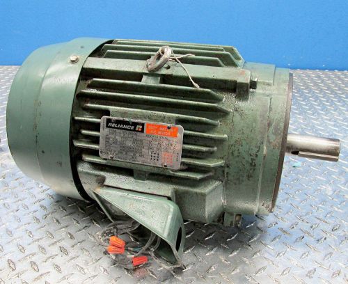 10 hp reliance duty master electric motor 1735 rpm 1-3/8&#034; shaft diameter for sale