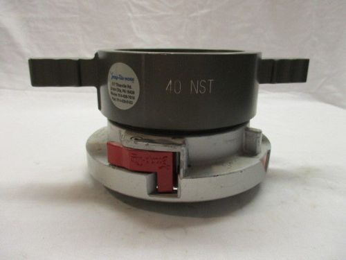 SNAP-TITE 5&#034; STORZ TO 4&#034; FEMALE NST THREAD ADAPTER