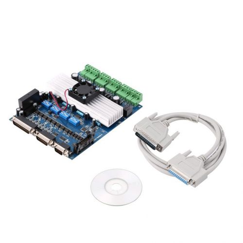 Interface Board CNC 4 Axis With Optocoupler Adapter Stepper Motor Driver SS
