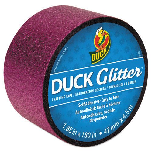 Glitter Tape, 1.88&#034; x 180&#034;, 3&#034; Core, Pink