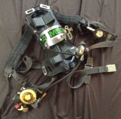 MSA SCBA Ultralite BMR Custom 4500 Pack Used- 4.5 - only includes items pictured
